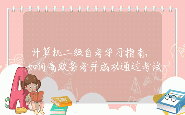 计算机二级自考学习指南,如何高效备考并成功通过考试